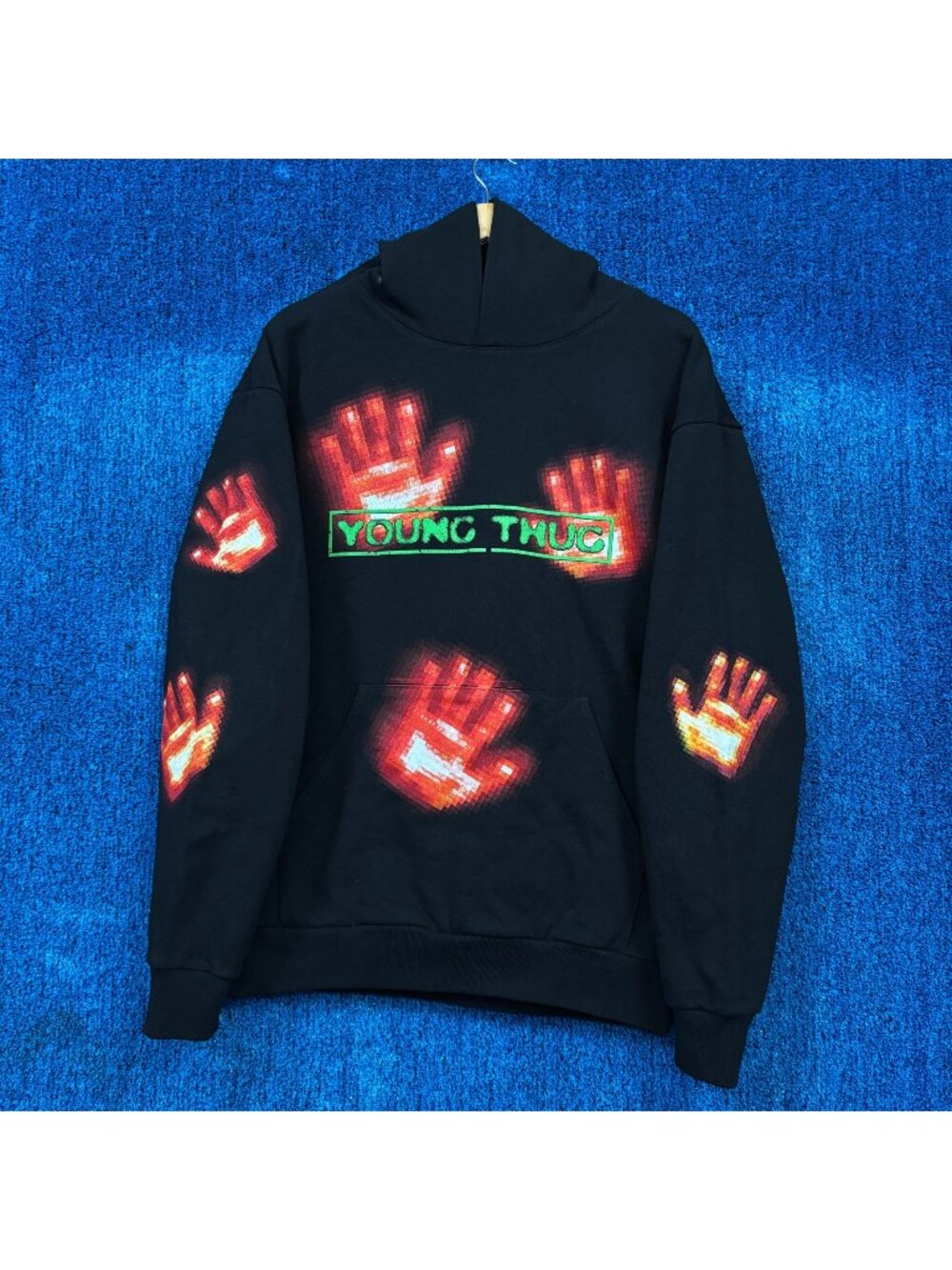 Young Thug Scum Rap Oversized Hoodie Size Medium